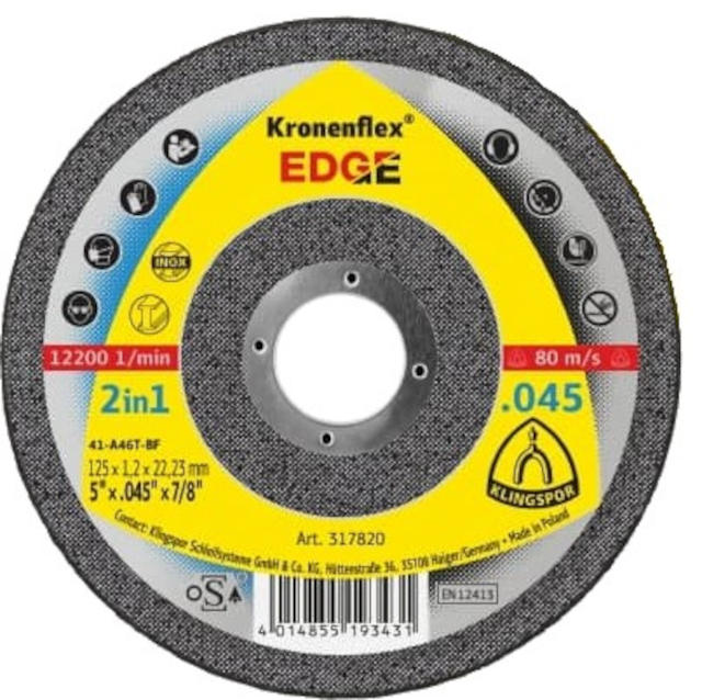 Klingspor Cutting Discs INOX 115mm Greyhound Auto Retail