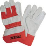 Total Tools Leather Gloves