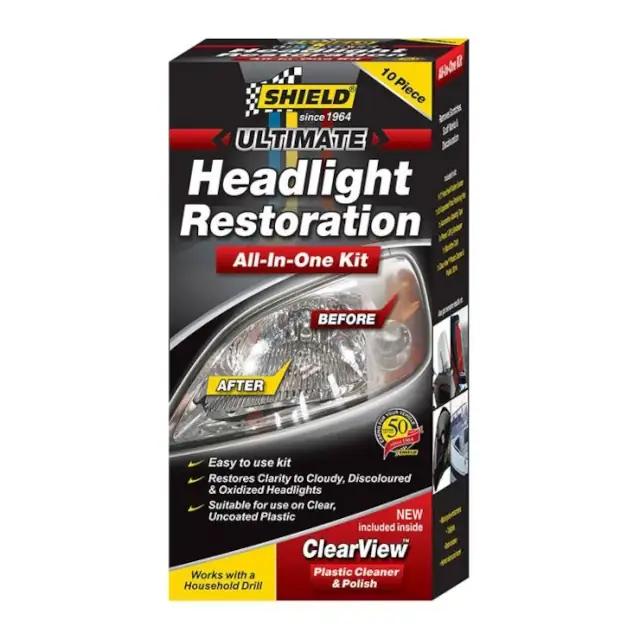 Shield Headlight Restoration