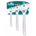 3 Piece Adjustable Wrench Set