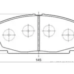 Safeline D3522TS Brake Pads