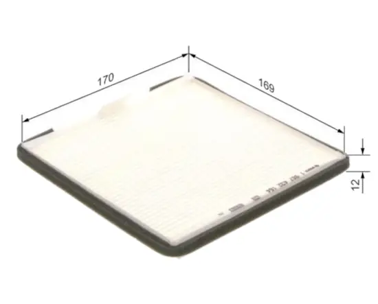 Bosch Cabin Air Filter i10 1987432164