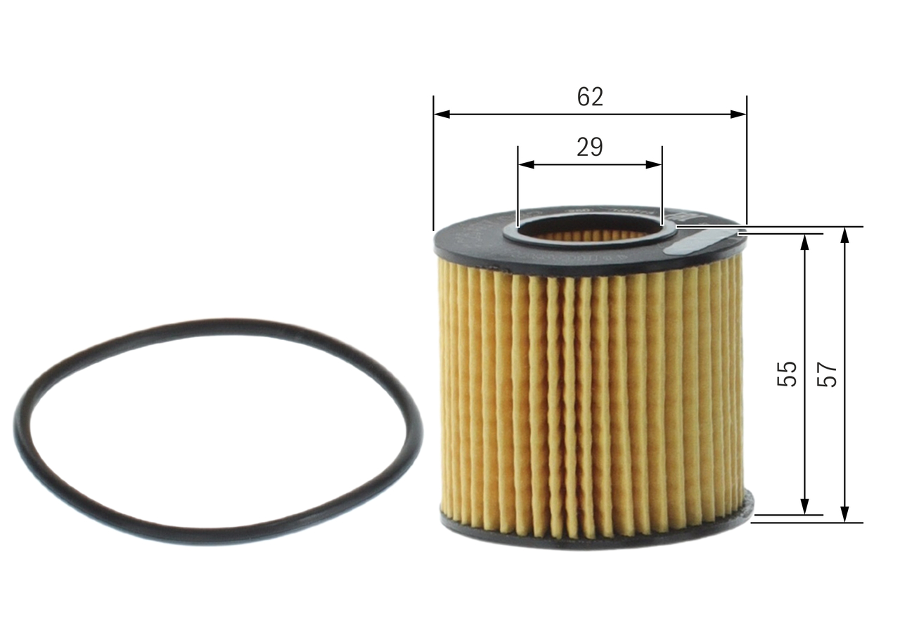 Bosch F026407397 Oil Filter | GUD M82