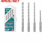 TOTAL Drill Bits Hammer 4ps TACSD1945