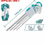 TOTAL Key Hex BallPoint IND 9ps THT106291