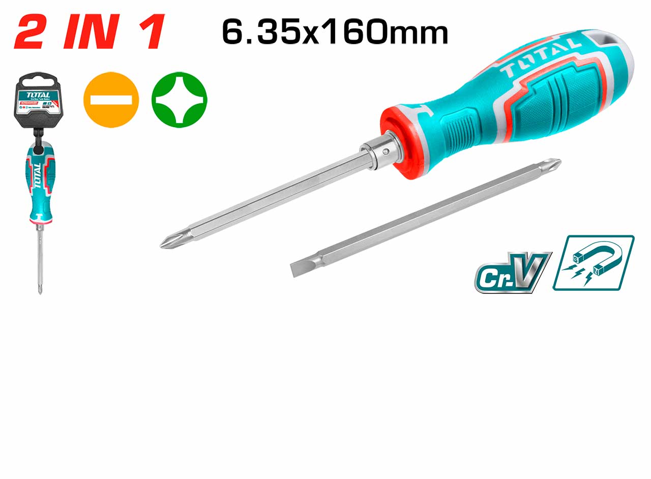 TOTAL S/Driver Plastic 2-in-1 THT250206