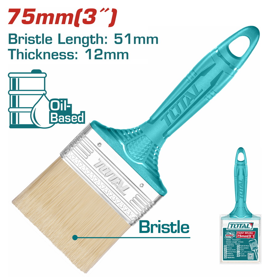 TOTAL Paint Brush 75mm – Single | THT845036