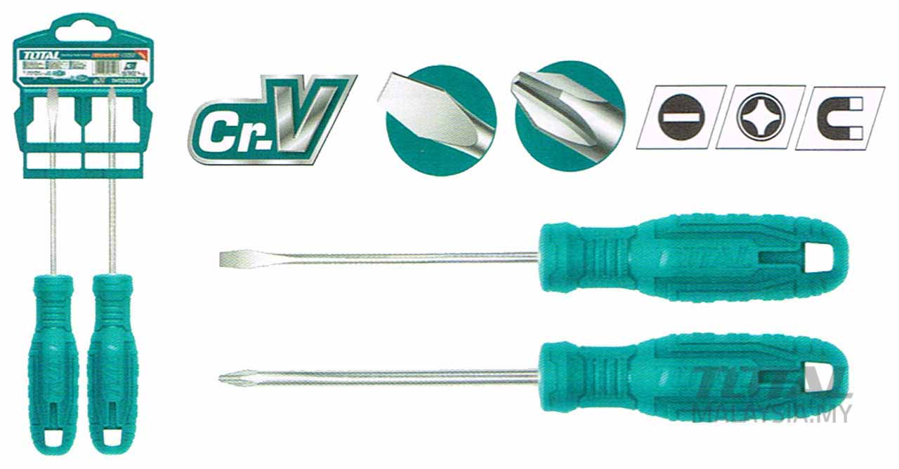 TOTAL S/Driver 2ps Long THTDC250201