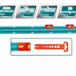TOTAL Ruler 60cm Measure Mate TMT646003