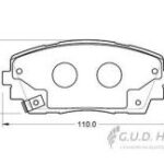 Safeline D3943S Front Brake Pads Kia Picanto