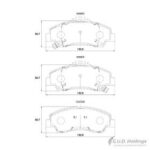 Safeline D4128S Brake Pads