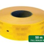 3M 983-71 yellow reflective conspicuity tape, full sealed 50 m roll