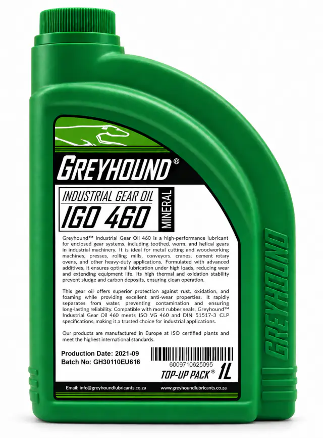 Greyhound Industrial Gear Oil 460 1L