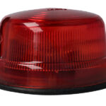 Autogear 3 LED Round Marker Lamp Red | L-3R