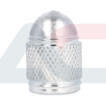 Autogear Tyre Valve Caps Silver | 5 Pack VC01S