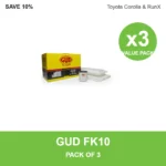 GUD FK10 filter kit 3 pack for Toyota Corolla & RunX