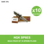 NGK BP6ES spark plug bulk pack of 10