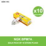 NGK BPM7A spark plug bulk pack of 10
