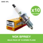 NGK BPR6EY spark plug bulk pack of 10