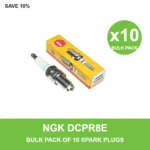 NGK DCPR8E spark plug bulk pack of 10