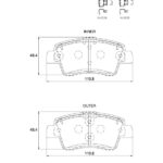 Safeline D4202S front brake pad set for Renault Kwid, Kiger, Triber and Nissan Magnite