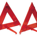 Truck Lamp Emergency Warning Triangles Small Pair | WS1205-2