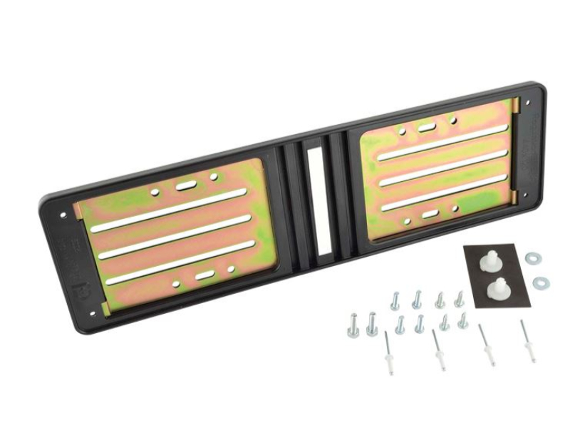 Truck Lamp Raised Number Plate Holder 440 x 120 mm | NP1
