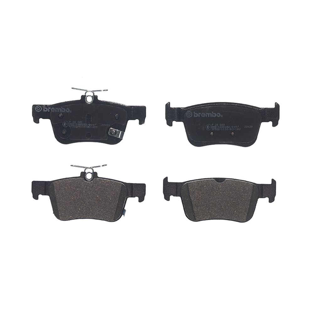 Brembo P28089 rear brake pads for Honda Civic Type R FL5 and FK8