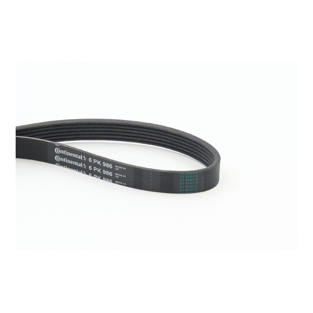 Continental 6PK986 fan belt