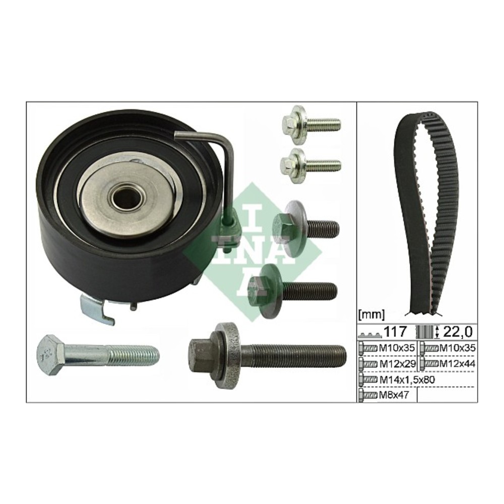 INA 530049510 Timing Belt Kit